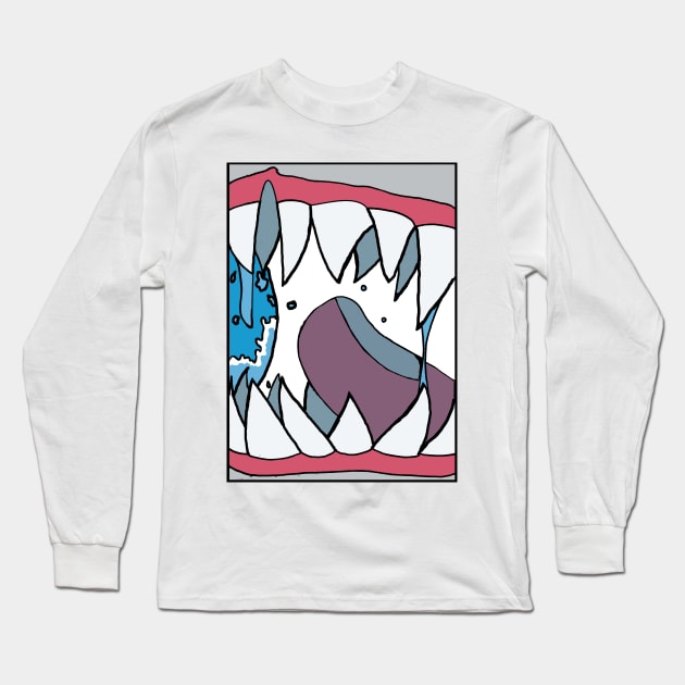 Ocean Dentistry Long Sleeve T-Shirt by Ironmatter